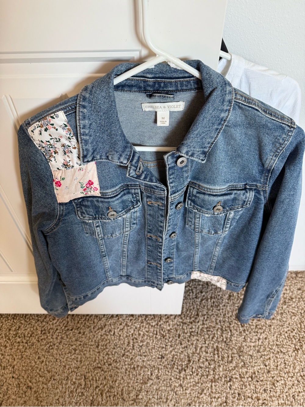 Chelsea & Violet Light Blue Denim Jacket